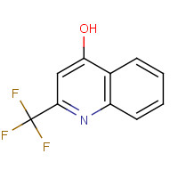 1701-18-4 4-HYDROXY-2-(TRIFLUOROMETHYL)QUINOLINE chemical structure