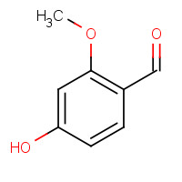 18278-34-7 4-Hydroxy-2-methoxybenzaldehyde chemical structure