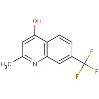 15912-66-0 2-METHYL-7-TRIFLUOROMETHYLQUINOLIN-4-OL chemical structure
