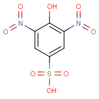 67329-16-2 4-hydroxy-3,5-dinitrobenzenesulphonic acid chemical structure