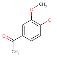 498-02-2 Acetovanillone chemical structure