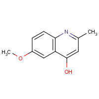 15644-90-3 6-METHOXY-2-METHYLQUINOLIN-4-OL chemical structure