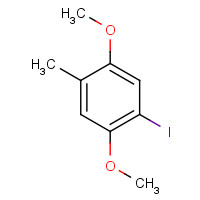 75056-76-7 1-IODO-2,5-DIMETHOXY-4-METHYLBENZENE chemical structure
