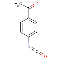 49647-20-3 4-ACETYLPHENYL ISOCYANATE chemical structure