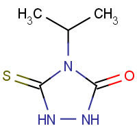 53065-47-7 4-ISOPROPYL-5-MERCAPTO-4H-1,2,4-TRIAZOL-3-OL chemical structure