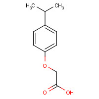 1643-16-9 4-ISOPROPYLPHENOXYACETIC ACID chemical structure