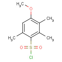 80745-07-9 4-METHOXY-2,3,6-TRIMETHYLBENZENESULFONYL CHLORIDE chemical structure