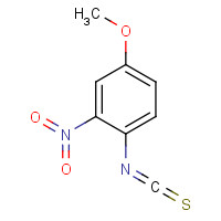 23165-60-8 4-METHOXY-2-NITROPHENYL ISOTHIOCYANATE chemical structure