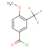 98187-18-9 4-METHOXY-3-(TRIFLUOROMETHYL)BENZOYL CHLORIDE chemical structure