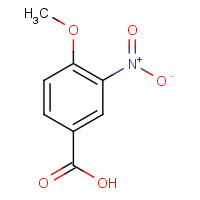 89-41-8 4-Methoxy-3-nitrobenzoic acid chemical structure