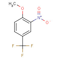 394-25-2 4-METHOXY-3-NITROBENZOTRIFLUORIDE chemical structure