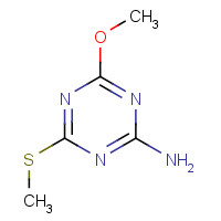 30358-18-0 2-AMINO-4-METHOXY-6-(METHYLTHIO)-1,3,5-TRIAZINE chemical structure