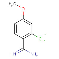 51721-68-7 4-METHOXYBENZAMIDINE,HYDROCHLORIDE chemical structure