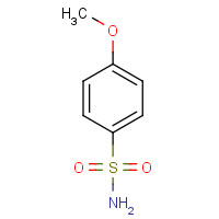 1129-26-6 4-METHOXYBENZENESULFONAMIDE chemical structure