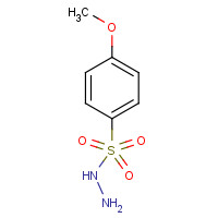 1950-68-1 4-METHOXYBENZENESULFONYL HYDRAZIDE chemical structure