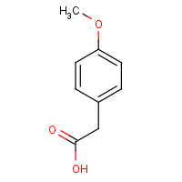 104-01-8 4-Methoxyphenylacetic acid chemical structure