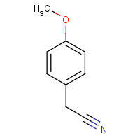 104-47-2 4-Methoxybenzyl cyanide chemical structure