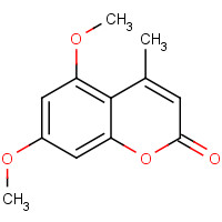 6093-80-7 4-Methyl-5,7-dimethoxycoumarin chemical structure