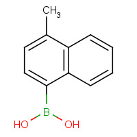 103986-53-4 (4-METHYL-1-NAPHTHALENE)BORONIC ACID chemical structure