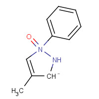 2654-57-1 1-Phenyl-4-methyl-3-pyrazolidone chemical structure