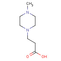 55480-45-0 3-(N-METHYLPIPERAZINE)-PROPAN-1-OIC ACID HYDROCHLORIDE SALT chemical structure