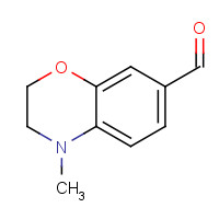 141103-93-7 4-METHYL-3,4-DIHYDRO-2H-1,4-BENZOXAZINE-7-CARBALDEHYDE chemical structure