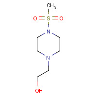 72388-13-7 1-(2-HYDROXYETHYL)-4-METHANESULFONYLPIPERAZINE chemical structure