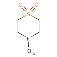 25343-91-3 4-METHYLTHIOMORPHOLINE 1,1-DIOXIDE chemical structure