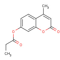 3361-13-5 4-METHYLUMBELLIFERYL PROPIONATE chemical structure