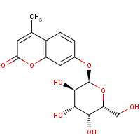 38597-12-5 4-METHYLUMBELLIFERYL-ALPHA-D-GALACTOPYRANOSIDE chemical structure