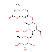 72626-61-0 4-METHYLUMBELLIFERYL-BETA-D-CELLOBIOPYRANOSIDE chemical structure