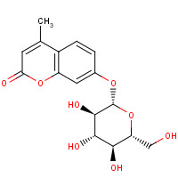 18997-57-4 4-Methylumbelliferyl-beta-D-glucopyranoside chemical structure