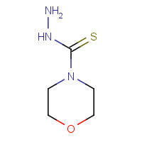 6499-15-6 4-Morpholinethiocarbonylhydrazide chemical structure