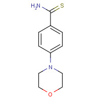 519056-60-1 4-MORPHOLINOBENZENECARBOTHIOAMIDE chemical structure
