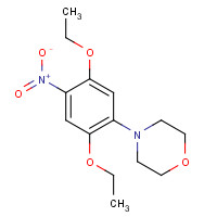 86-16-8 4-(2,5-Diethoxy-4-nitrophenyl)morpholine chemical structure