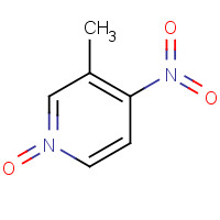 1074-98-2 4-Nitro-3-picoline N-oxide chemical structure