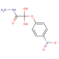 75129-74-7 4-NITROPHENOXYACETIC ACID HYDRAZIDE chemical structure