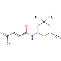 51992-11-1 4-OXO-4-[(3,3,5-TRIMETHYLCYCLOHEXYL)AMINO]BUT-2-ENOIC ACID chemical structure