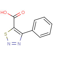 78875-63-5 4-PHENYL-1,2,3-THIADIAZOLE-5-CARBOXYLIC ACID chemical structure