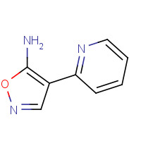 499785-46-5 4-PYRIDIN-2-YLISOXAZOL-5-AMINE chemical structure