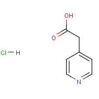 6622-91-9 4-Pyridineacetic acid hydrochloride chemical structure