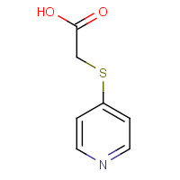 10351-19-6 (4-Pyridylthio)acetic acid chemical structure