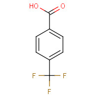 455-24-3 4-(Trifluoromethyl)benzoic acid chemical structure