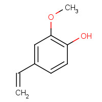 7786-61-0 4-Hydroxy-3-methoxystyrene chemical structure