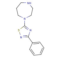 306934-71-4 5-(1,4-DIAZEPAN-1-YL)-3-PHENYL-1,2,4-THIADIAZOLE chemical structure