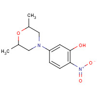 175135-20-3 5-(2,6-DIMETHYLMORPHOLINO)-2-NITROPHENOL chemical structure