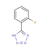 50907-19-2 5-(2-FLUOROPHENYL)-1H-1,2,3,4-TETRAAZOLE chemical structure
