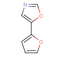 70380-67-5 5-(2-FURYL)-1,3-OXAZOLE chemical structure