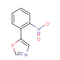 89808-75-3 5-(2-NITROPHENYL)-1,3-OXAZOLE chemical structure