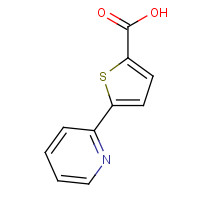 119082-97-2 5-(2-PYRIDYL)THIOPHENE-2-CARBOXYLIC ACID chemical structure